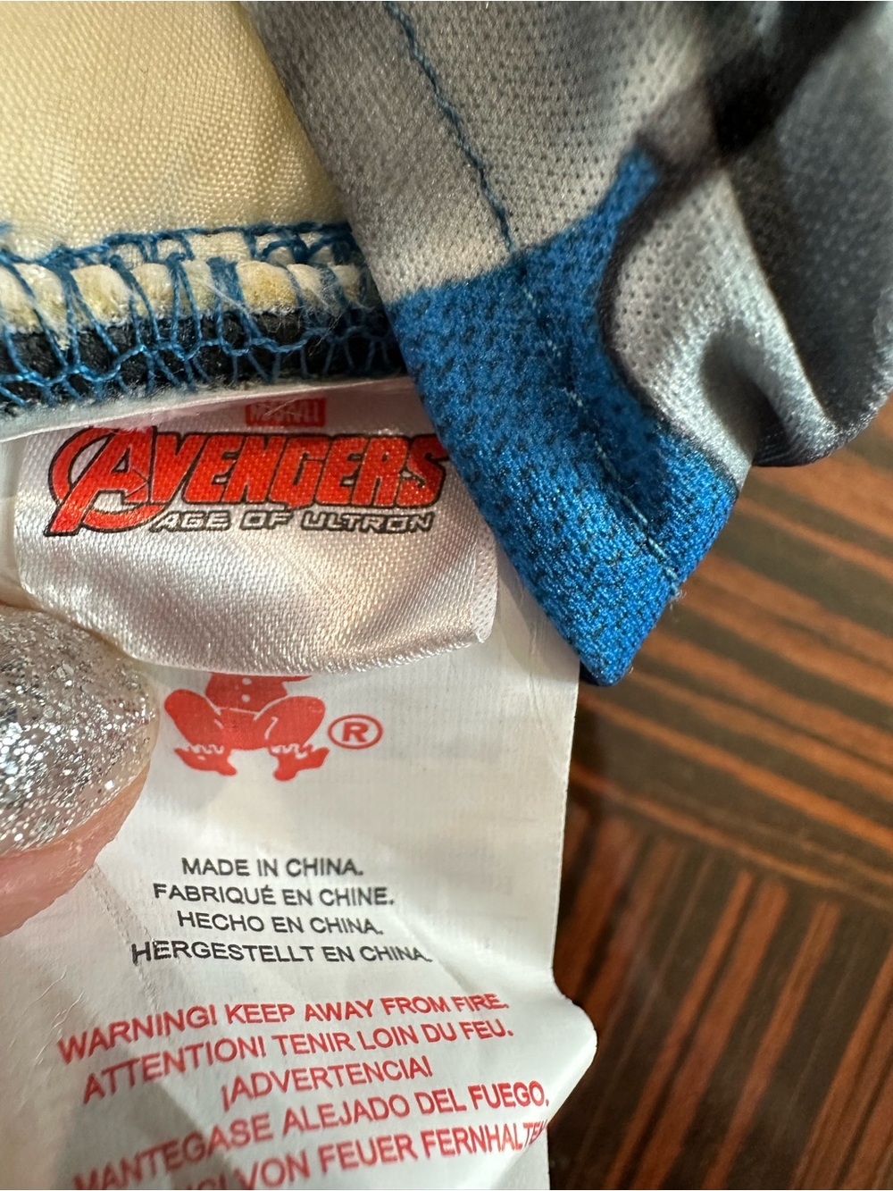 Rubie's Marvel Avengers Endgame Captain America Kids sz M New in plastic no mask - Picture 3 of 8